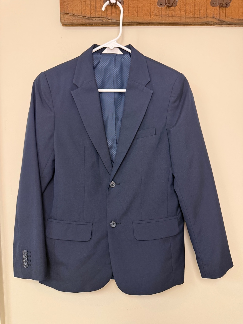 Cat & Jack: Boys' Navy Blue Suit Jacket, Size 14